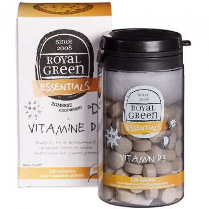 Vitamina D3 (Cholecalciferol) 120 capsule vegetale Royal Green