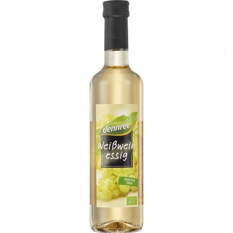 Otet din vin alb bio 500ml Dennree