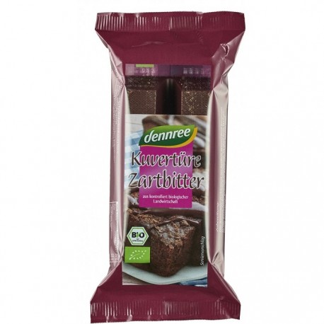 Ciocolata amaruie bio 70% cacao pt menaj 150g Dennree