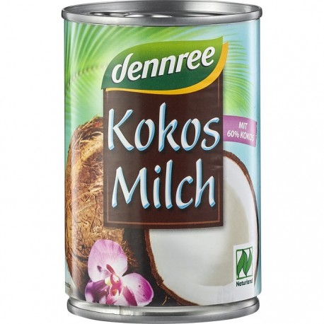 Bautura de cocos 60% bio 400ml Dennree