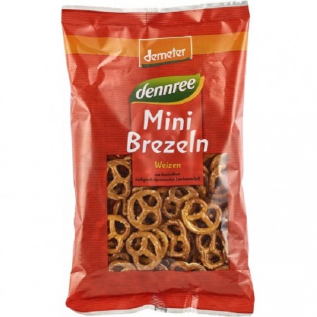 Mini covrigei din grau bio Demeter 150g Dennree