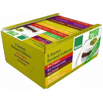 Set 5 sortimente de paine bio 500g FrankenKorn