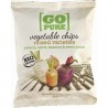 Chipsuri din legume bio cu sare de mare, fara gluten 90g GoPure