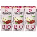 Suc de mere si cirese bio, fara zahar 600ml Hollinger