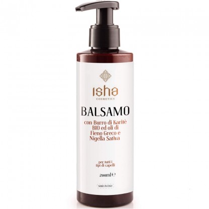 Balsam cu unt de shea 200ml Isha Cosmetics