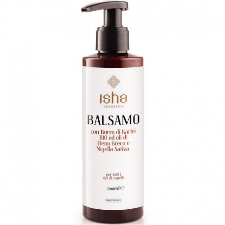 Balsam cu unt de shea 200ml Isha Cosmetics