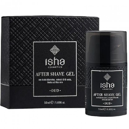 Gel after shave cu acid hialuronic 50ml Isha Cosmetics