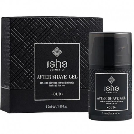 Gel after shave cu acid hialuronic 50ml Isha Cosmetics