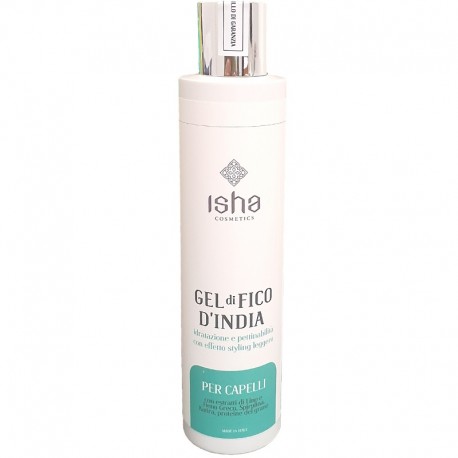 Gel pentru par cu ulei de cactus indian 200ml Isha Cosmetics