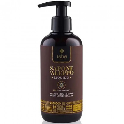 Sapun de alep lichid cu 25% ulei de dafin 500ml Isha Cosmetics