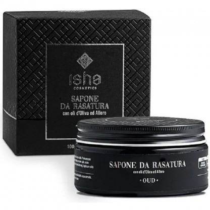 Sapun de ras cu ulei de masline si dafin 100g Isha Cosmetics