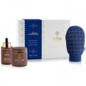 Set cadou ritual Hammam (sapun negru, manusa Kessa, ulei de argan) Isha Cosmetics