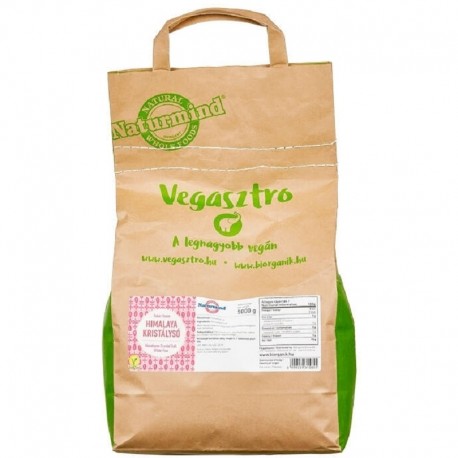 Sare roz de Himalaya fina, fara iod 5 kg Naturmind