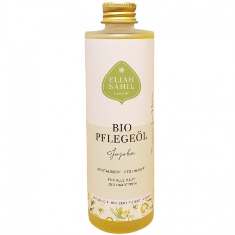 Ulei de jojoba pentru corp si par bio 100ml Eliah Sahil