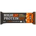 Baton proteic cu crema de arahide invelit in ciocolata bio 40g Roobar