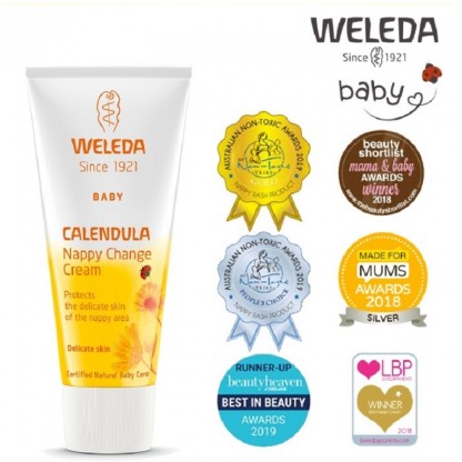 Crema cu galbenele pentru zona scutecului 75ml Weleda