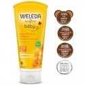 Sampon si gel de dus cu galbenele pentru bebelusi si copii 200ml Weleda Baby