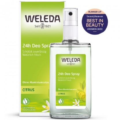 Deodorant natural spray cu citrice 100ml Weleda