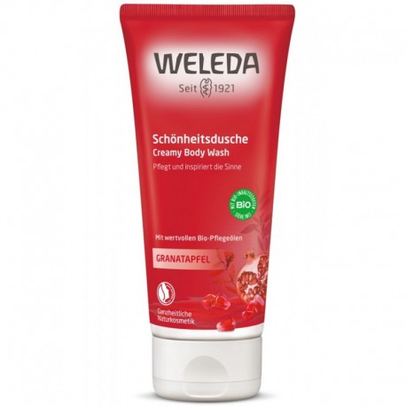 Lotiune de dus regeneranta cu rodie 200ml Weleda 