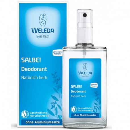 Deodorant natural spray cu salvie 100ml Weleda