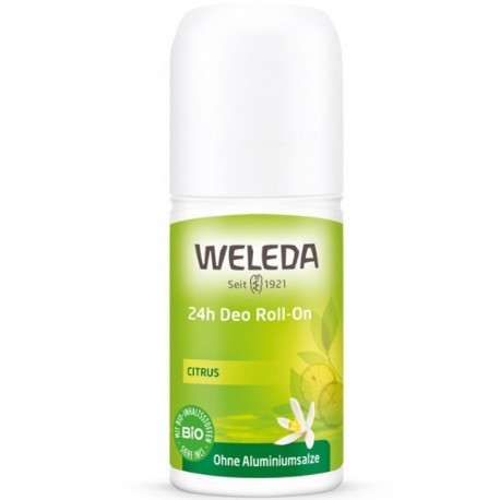 Deodorant roll-on cu citrice, natural, fara aluminiu 50ml Weleda