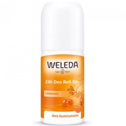 Deodorant roll-on cu catina, fara aluminiu 50ml Weleda