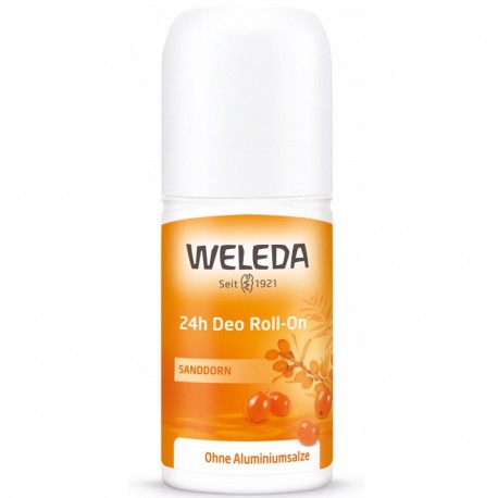 Deodorant roll-on cu catina, natural, fara aluminiu 50ml Weleda