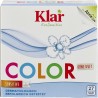 Detergent pudra pentru rufe colorate, fara parfum 1.375kg Klar Eco Sensitve