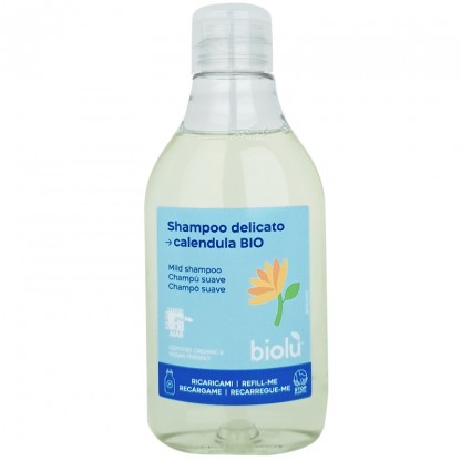 Sampon cu flori de portocal si galbenele pt uz frecvent 250ml Biolu