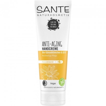 Crema de maini anti aging cu Q10 (coenzima Q10) Sante Naturkosmetik 75ml
