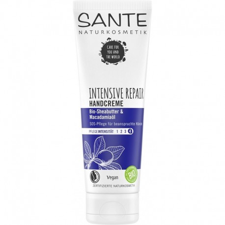 Crema de maini intens reparatoare cu unt de shea bio 75ml Sante Naturkosmetik
