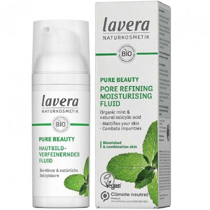 Fluid hidratant pentru inchiderea porilor, bio 50ml Lavera