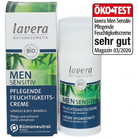 Crema hidratanta si antirid pentru barbati, bio vegan 30ml Lavera