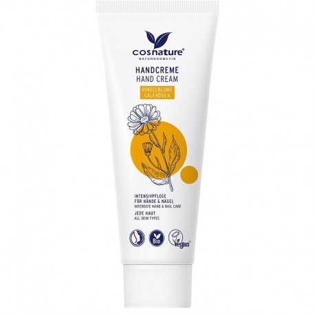 Crema de maini cu galbenele bio, vegan 75ml Cosnature Naturkosmetik