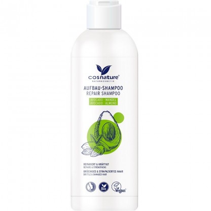 Sampon reparator cu avocado bio si migdale, vegan 250ml Cosnature Naturkosmetik