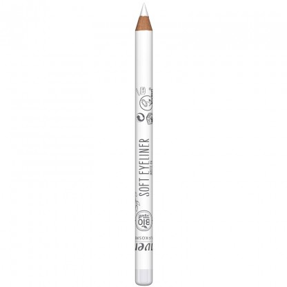 Creion contur ochi Alb 06, Soft Eyeliner bio 1.14g Lavera