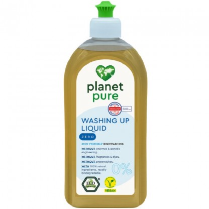 Detergent bio pentru vase Neutru, fara parfum 500ml Planet Pure