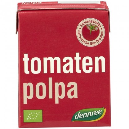 Pulpa de tomate bio 390g Dennree