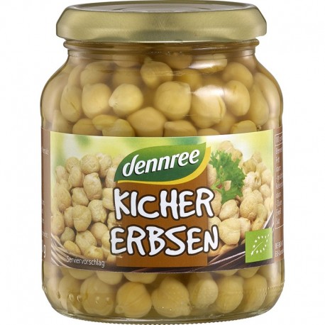 Naut bio boabe, la borcan 350g Dennree