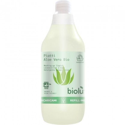 Detergent pentru spalat vase cu aloe vera, ecologic 1L Biolu