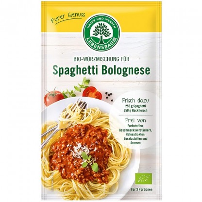 Condiment pentru spaghetti Bolognese bio 35g Lebensbaum
