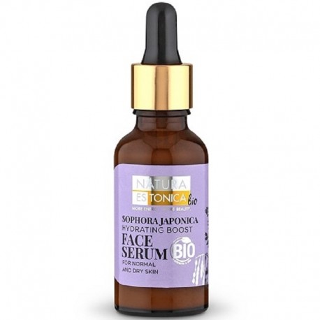 Serum hidratant ten normal sau uscat cu Sophora Japonica 30ml Natura Estonica