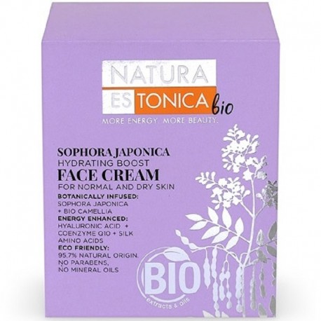 Crema hidratanta ten normal sau uscat cu Sophora Japonica 50ml Natura Estonica