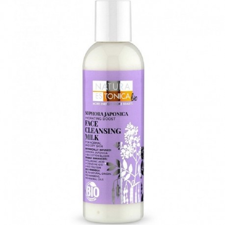 Lapte demachiant ten normal sau uscat cu Sophora Japonica 200ml Natura Estonica