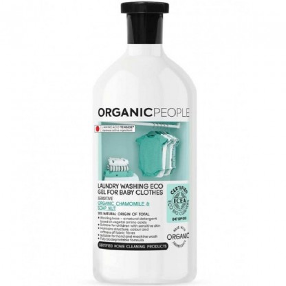 Detergent bebelusi eco Sensitive cu musetel si nuci de sapun 1L Organic People