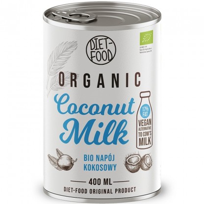 Lapte de cocos bio 17% grasime 400ml Diet Food