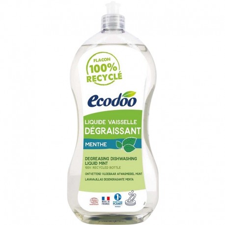 Detergent bio vase ultradegresant cu otet si menta 1L Ecodoo