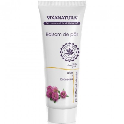 Balsam de par cu aloe vera si tataneasa, natural 250ml VivaNatura