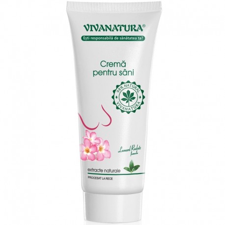 Crema pentru sani, naturala 75ml VivaNatura