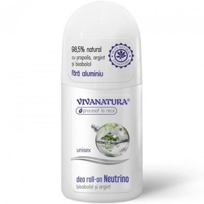 Deodorant roll-on natural Neutrino, unisex, fara aluminiu 50ml Vivanatura
